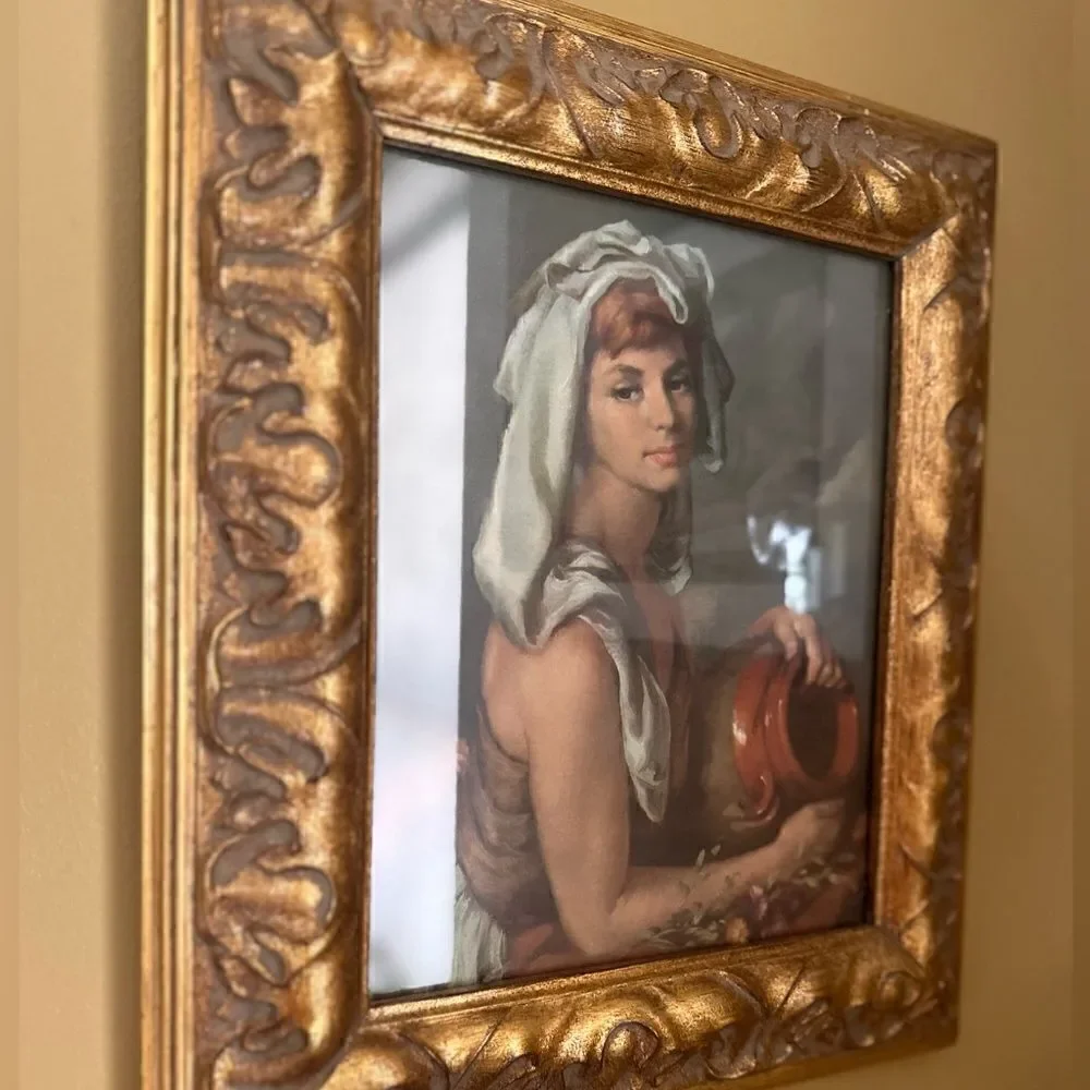 4 Prints Custom Framed Unknown Artist
